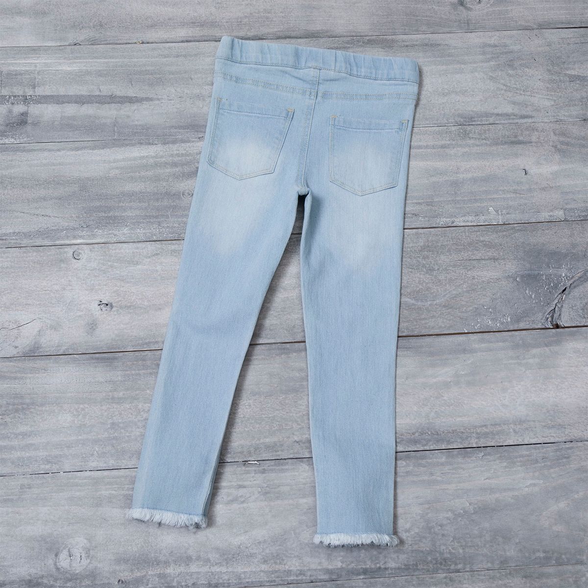 YAMP - Jeans Jeggings Niña Yamp Algodón con Roturas