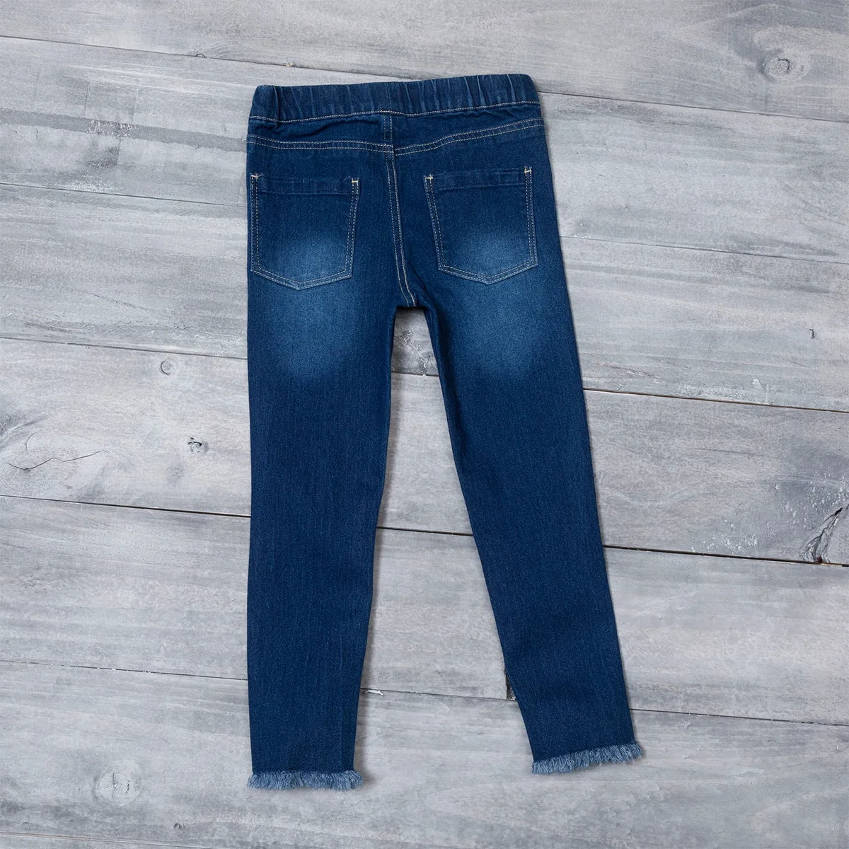 YAMP - Jeans Jeggings Niña Yamp Algodón con Roturas