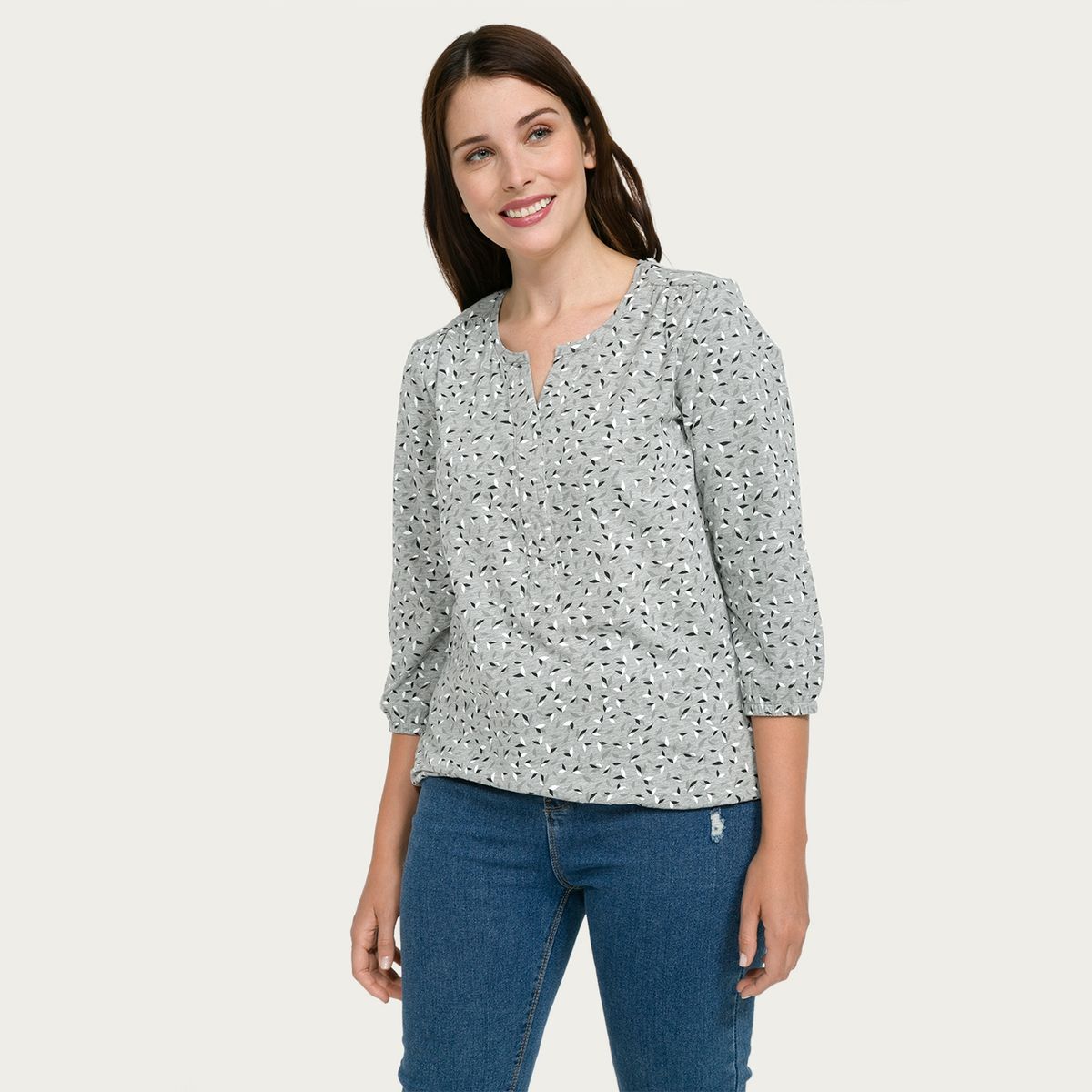 NEWPORT - Polera Manga 3/4 Mujer