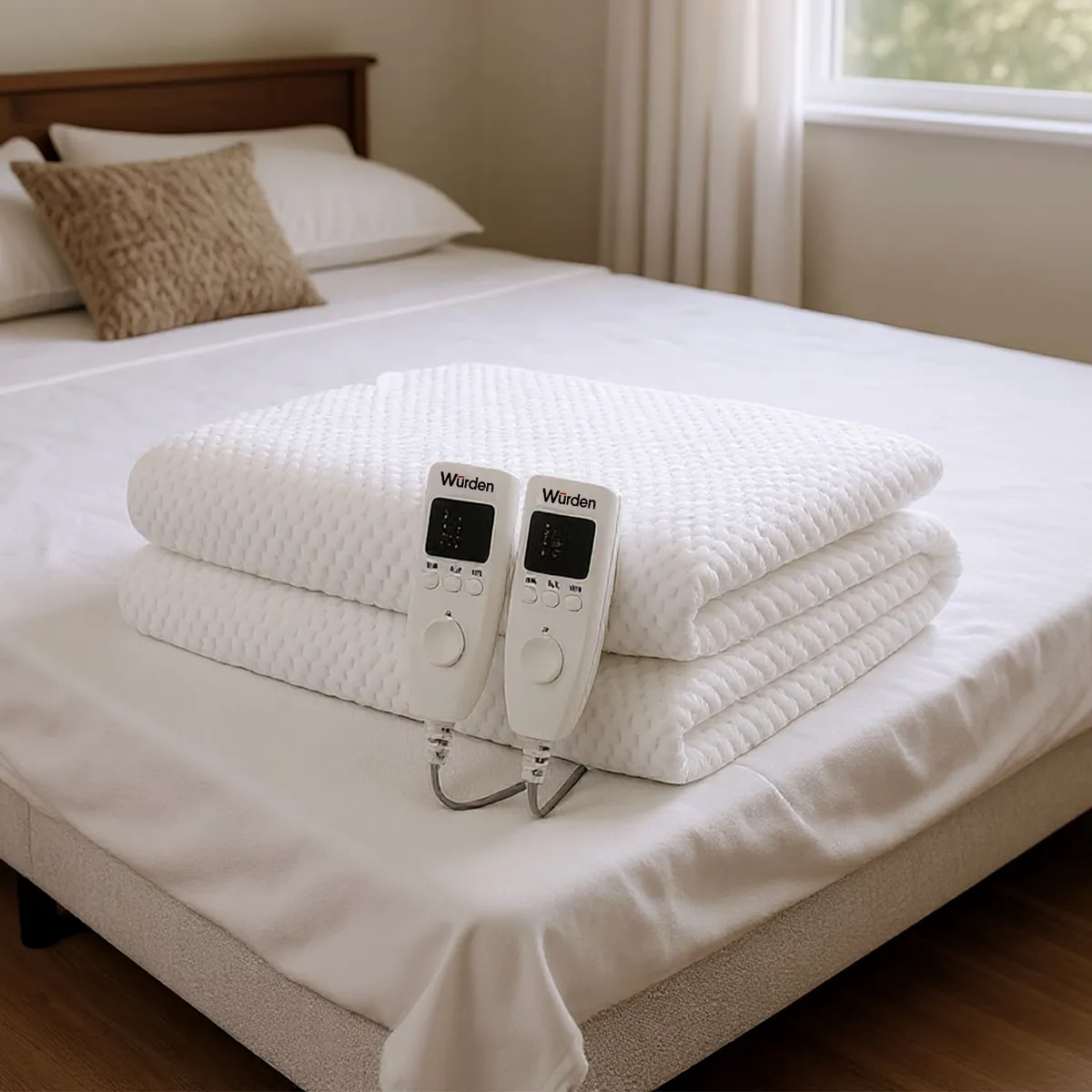 WURDEN - Calientacama Wurden King Blanco Con Timer