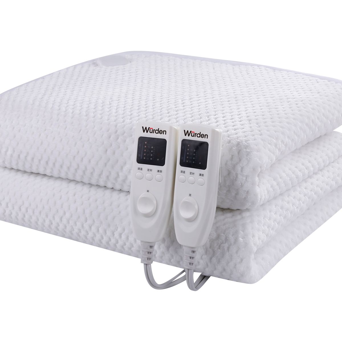 WURDEN - Calientacama Wurden King Blanco Con Timer