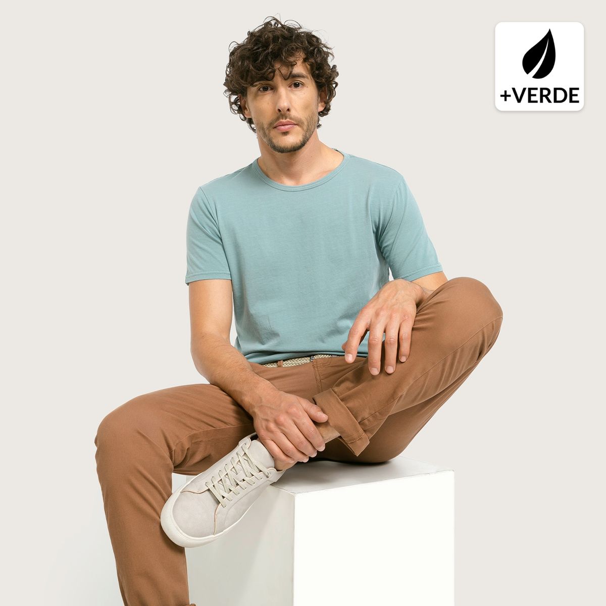 BASEMENT - Polera Manga Corta Hombre Basement