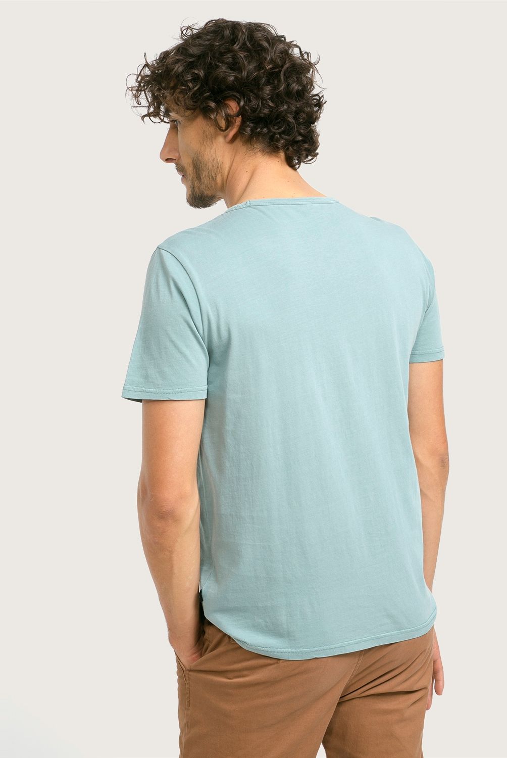 BASEMENT - Polera Manga Corta Hombre Basement