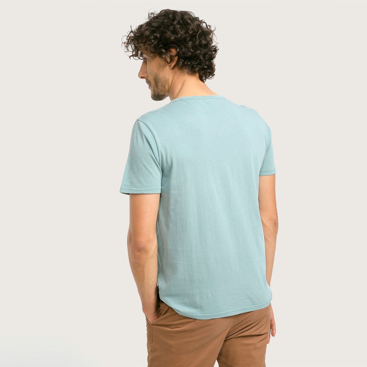 BASEMENT - Polera Manga Corta Hombre Basement