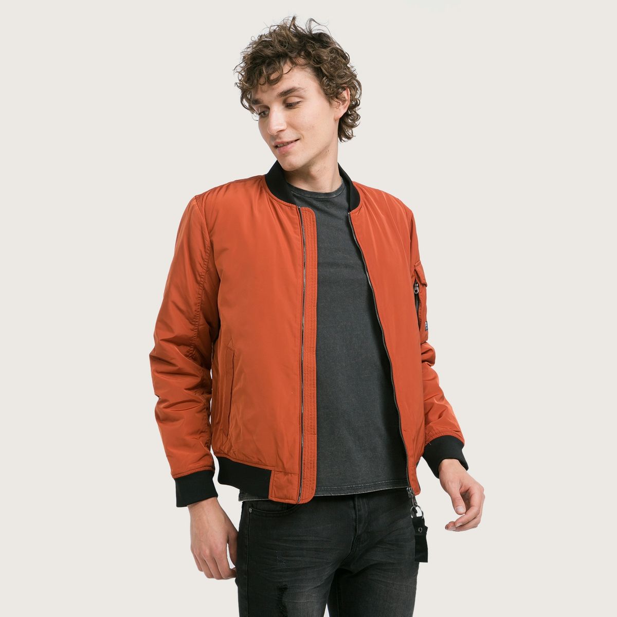 BEARCLIFF - Chaqueta Tela Juvenil