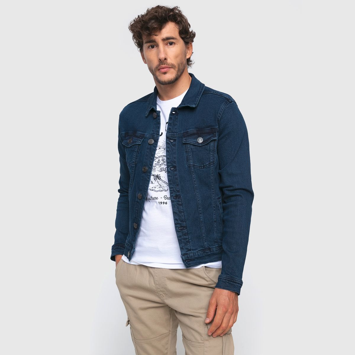 BEARCLIFF - Chaqueta Denim