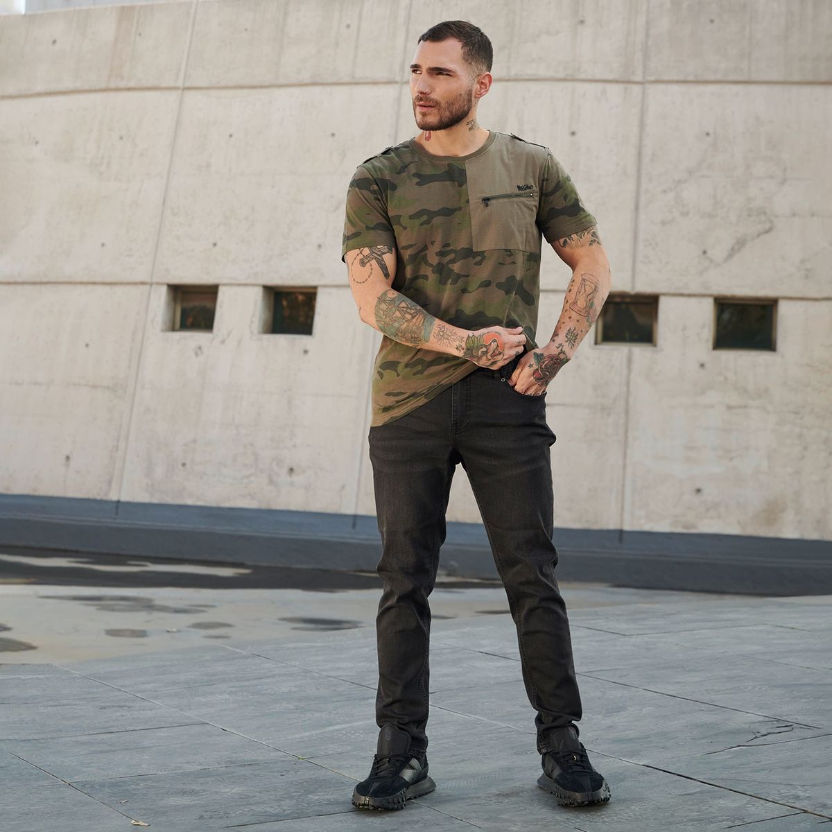 MOSSIMO - Jeans Skinny Fit Hombre Mossimo