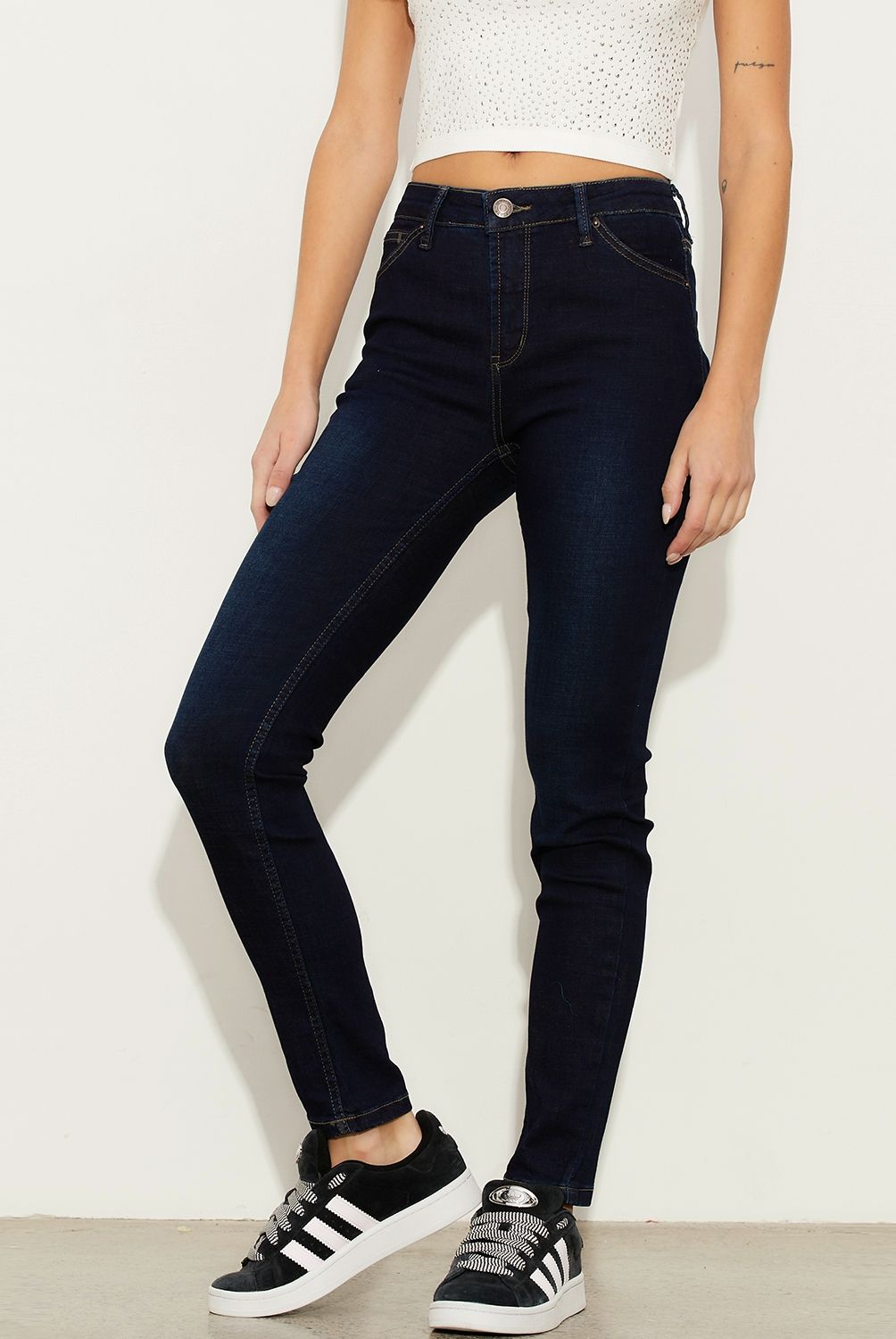 AMERICANINO - Jeans Americanino Básico Tiro Medio Mujer Algodón