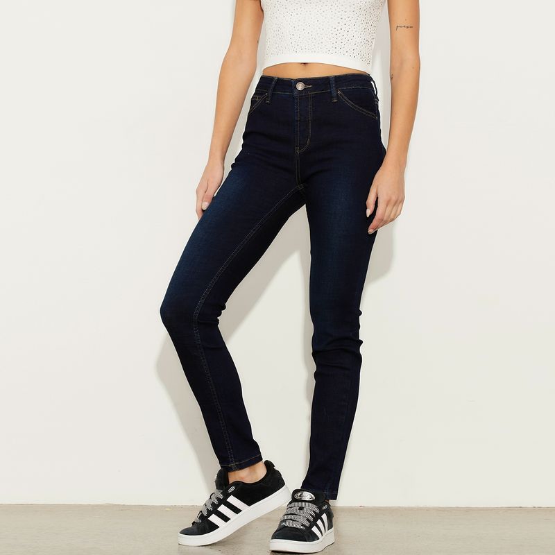 AMERICANINO - Jeans Americanino Básico Tiro Medio Mujer Algodón