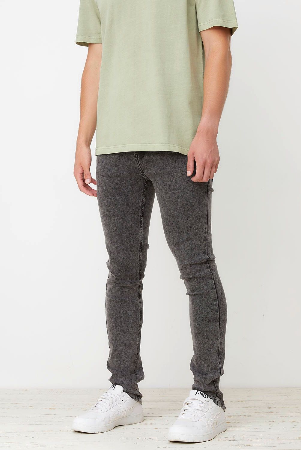 BEARCLIFF - Jeans Bearcliff Super Skinny Fit Hombre Algodón Stretch