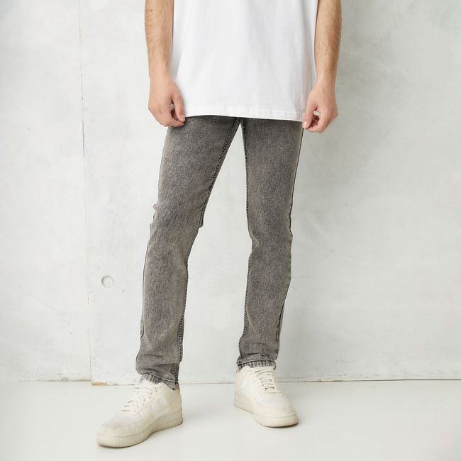 BEARCLIFF - Jeans Bearcliff Super Skinny Fit Hombre Algodón Stretch