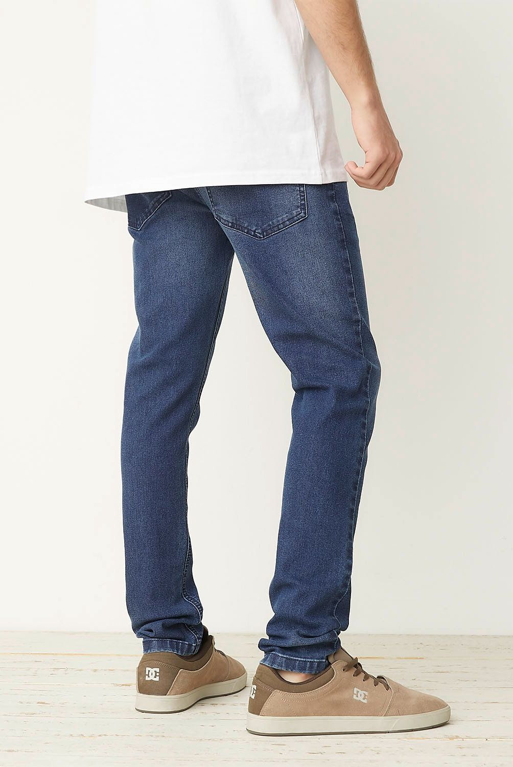 BEARCLIFF - Jeans Bearcliff Super Skinny Fit Hombre Algodón Stretch