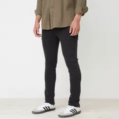 BEARCLIFF - Jeans Super Skinny Fit Hombre Algodón Stretch