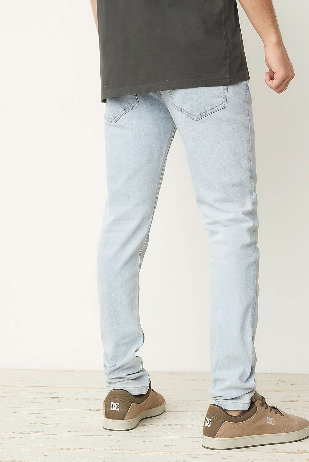 BEARCLIFF - Jeans Bearcliff Super Skinny Fit Hombre Algodón Stretch
