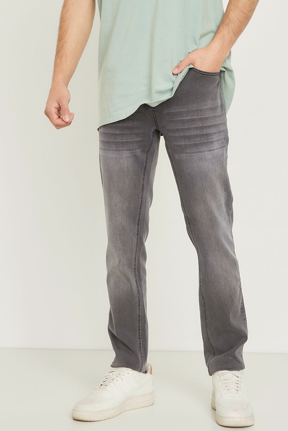 BEARCLIFF - Jeans Skinny Fit Bearcliff Hombre Algodón Tiro Regular