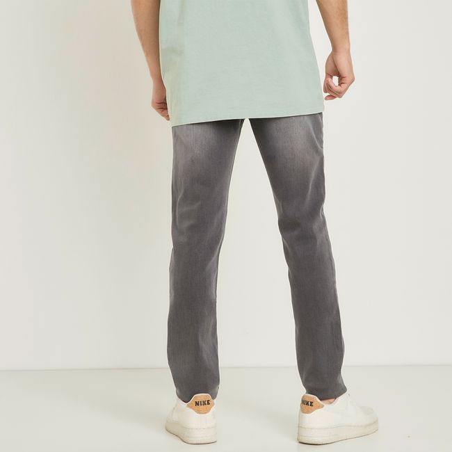 BEARCLIFF - Jeans Skinny Fit Bearcliff Hombre Algodón Tiro Regular