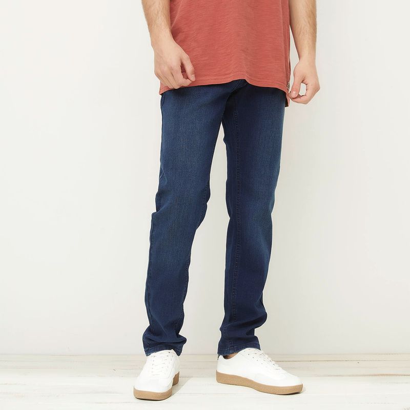 BEARCLIFF - Jeans Skinny Fit Bearcliff Hombre Algodón Tiro Regular