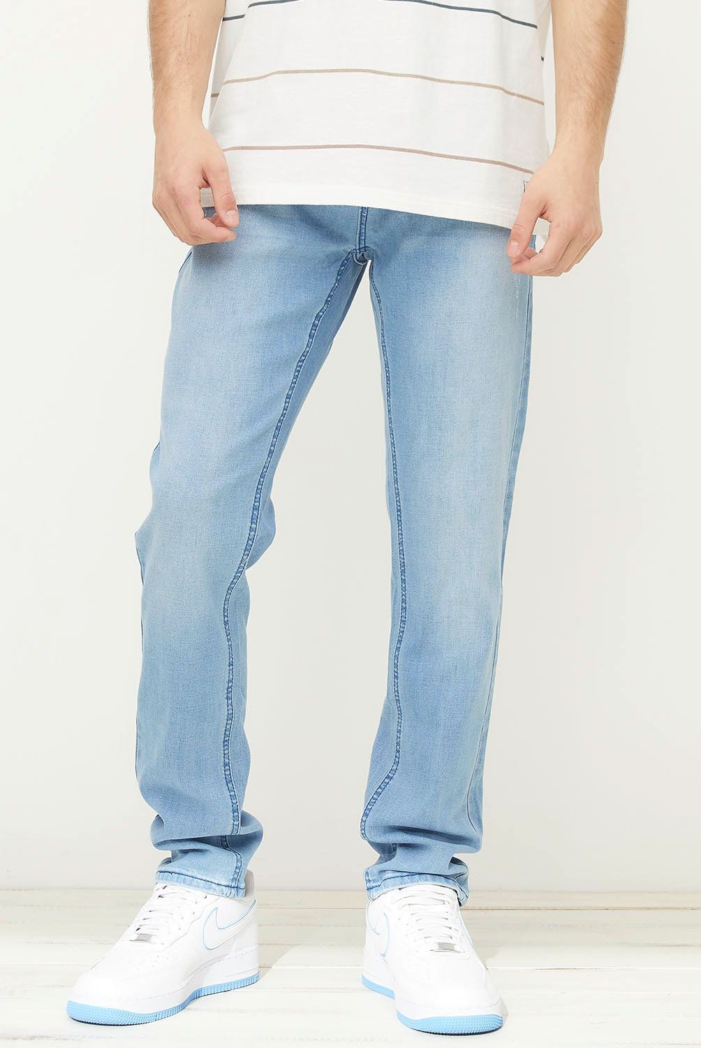 BEARCLIFF - Jeans Skinny Fit Bearcliff Hombre Algodón Tiro Regular