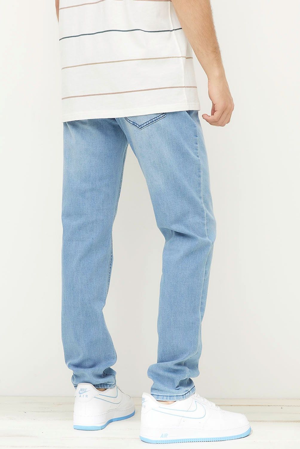 BEARCLIFF - Jeans Skinny Fit Bearcliff Hombre Algodón Tiro Regular