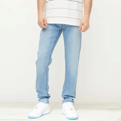 BEARCLIFF - Jeans Skinny Fit Hombre Algodón Tiro Regular