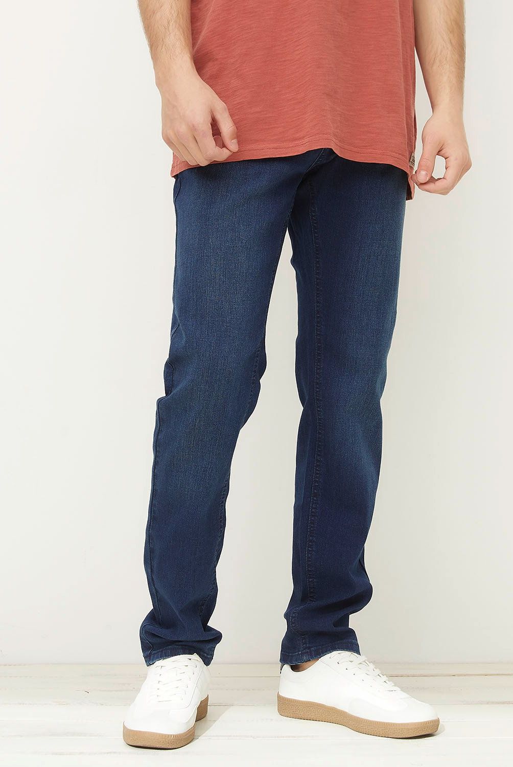 BEARCLIFF - Jeans Skinny Fit Bearcliff Hombre Algodón Tiro Regular