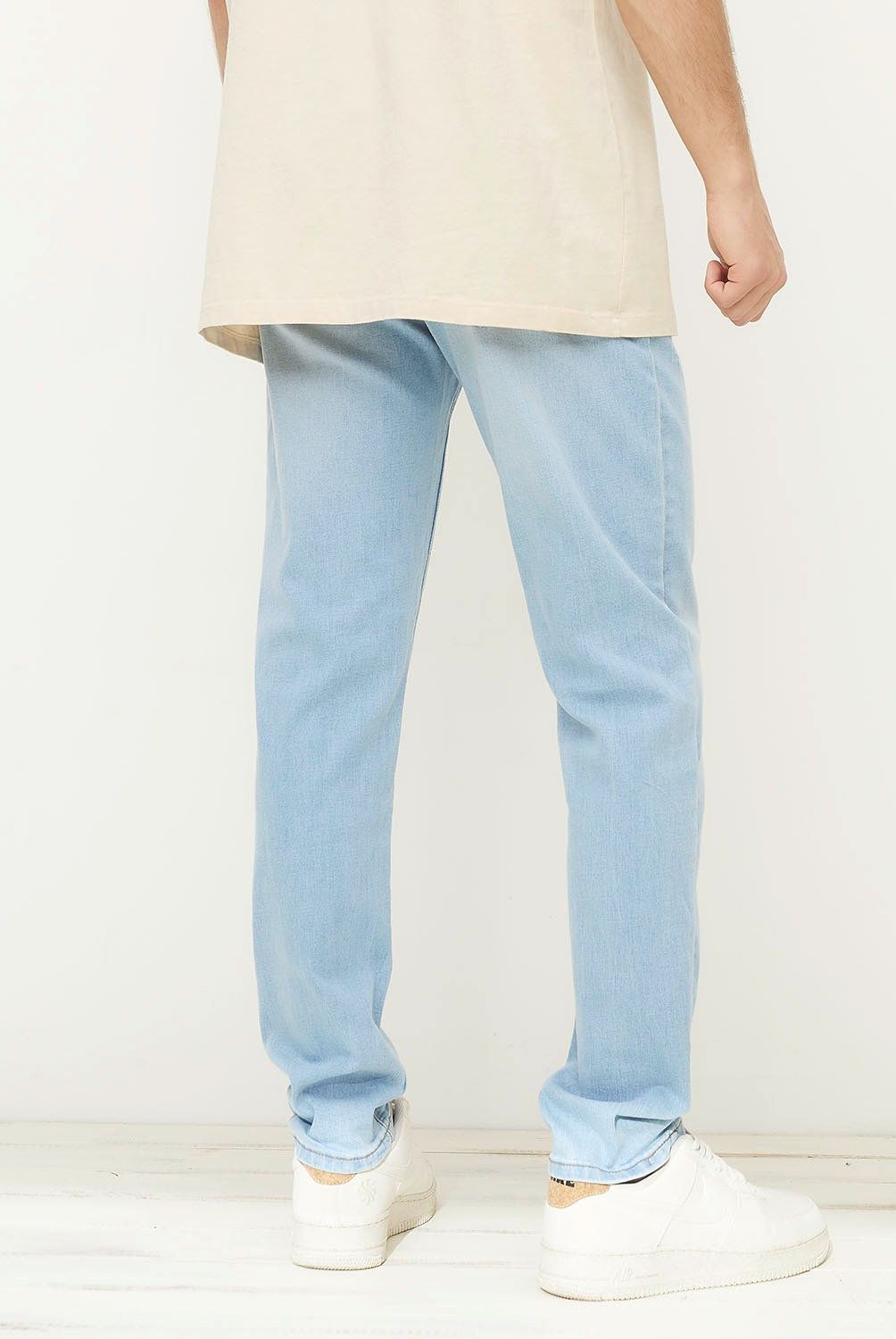 BEARCLIFF - Jeans Skinny Fit Bearcliff Hombre Algodón Tiro Regular
