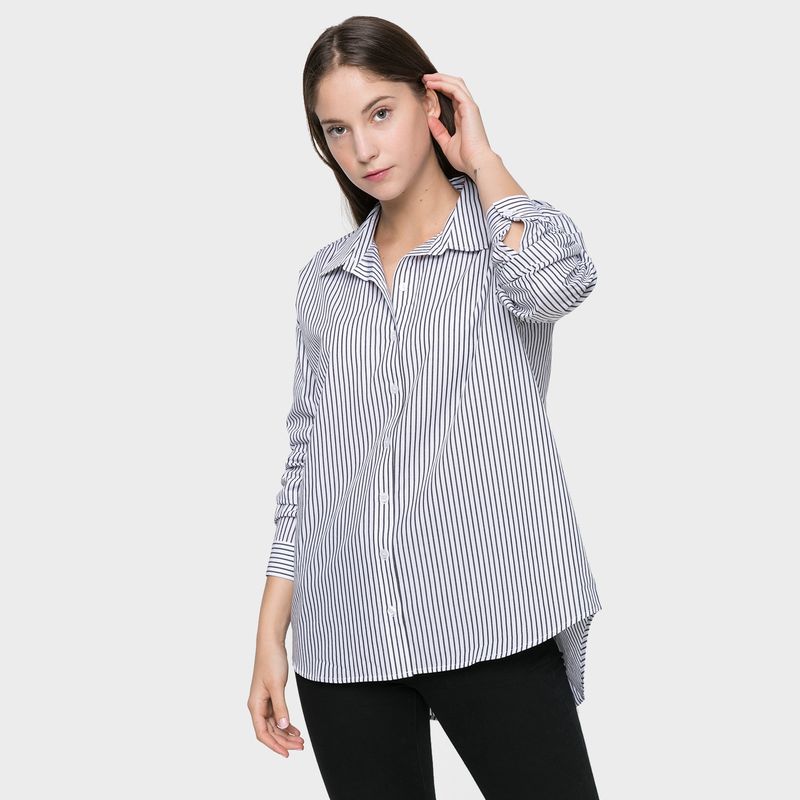 SYBILLA - Camisa Sin Mangas Mujer