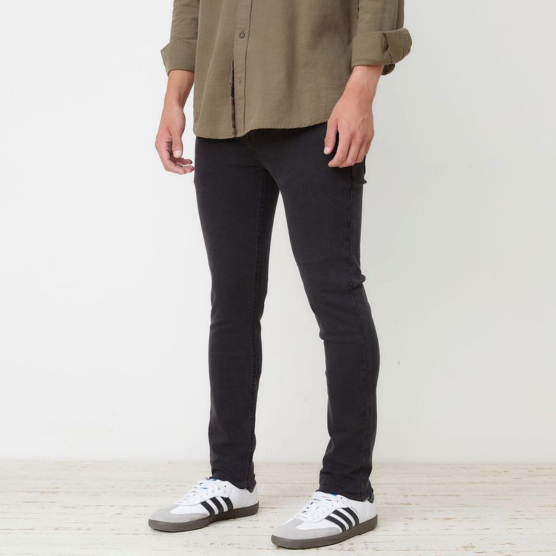BEARCLIFF - Jeans Bearcliff Super Skinny Fit Hombre Algodón Stretch