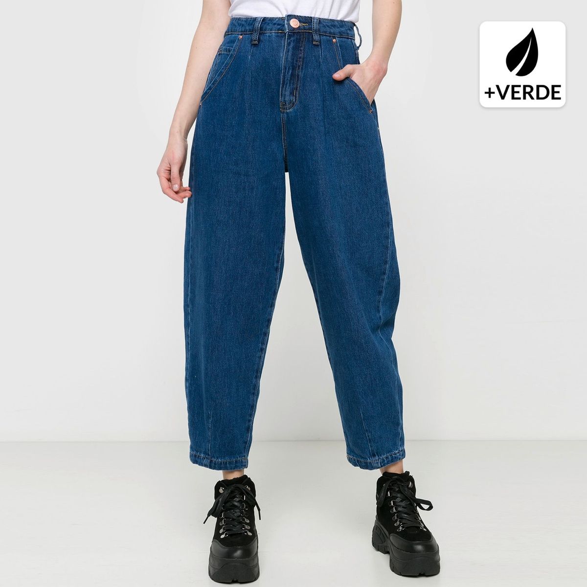 AMERICANINO - Jeans Slouchy Mujer Americanino