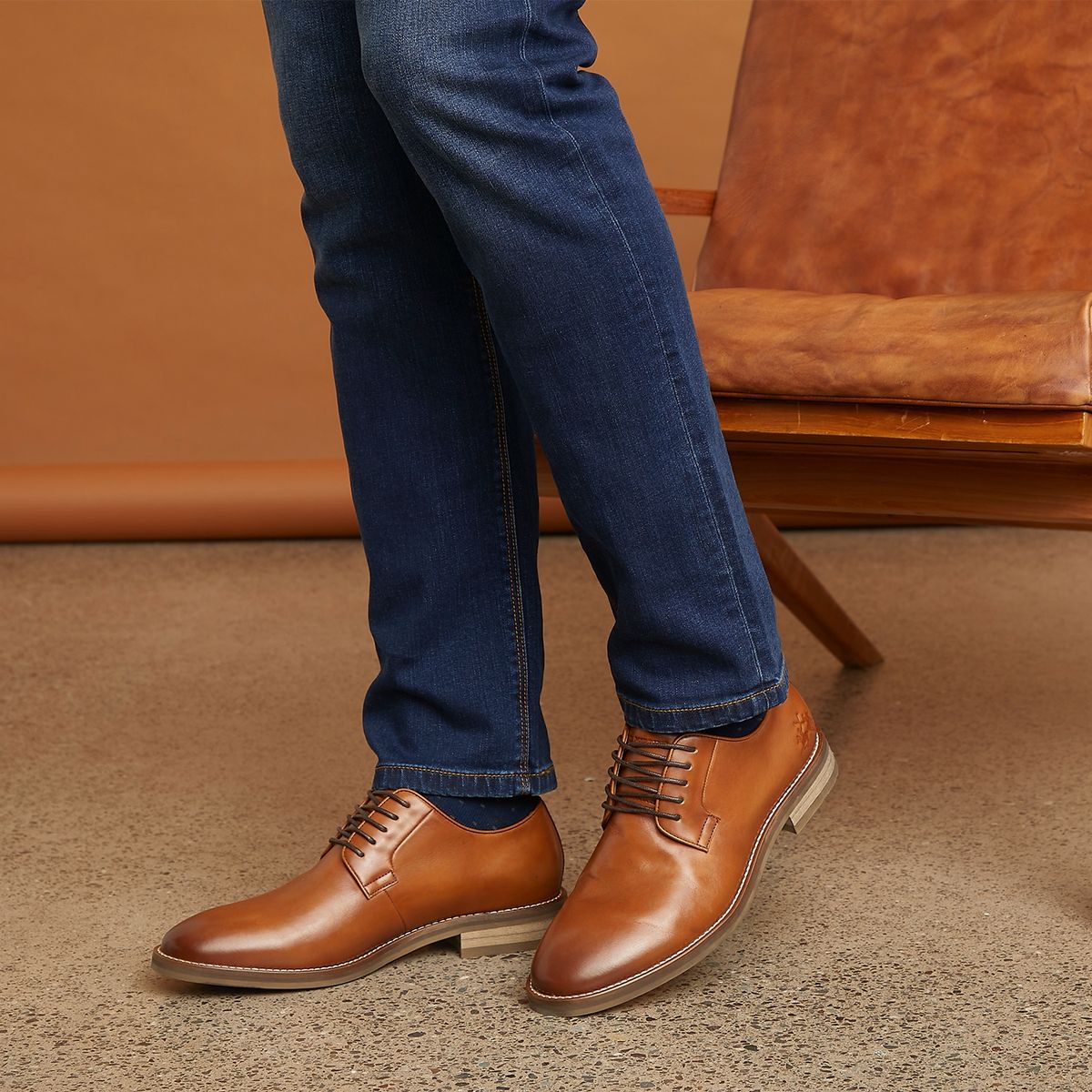 LA MARTINA - Zapato Casual Hombre Cuero Café La Martina