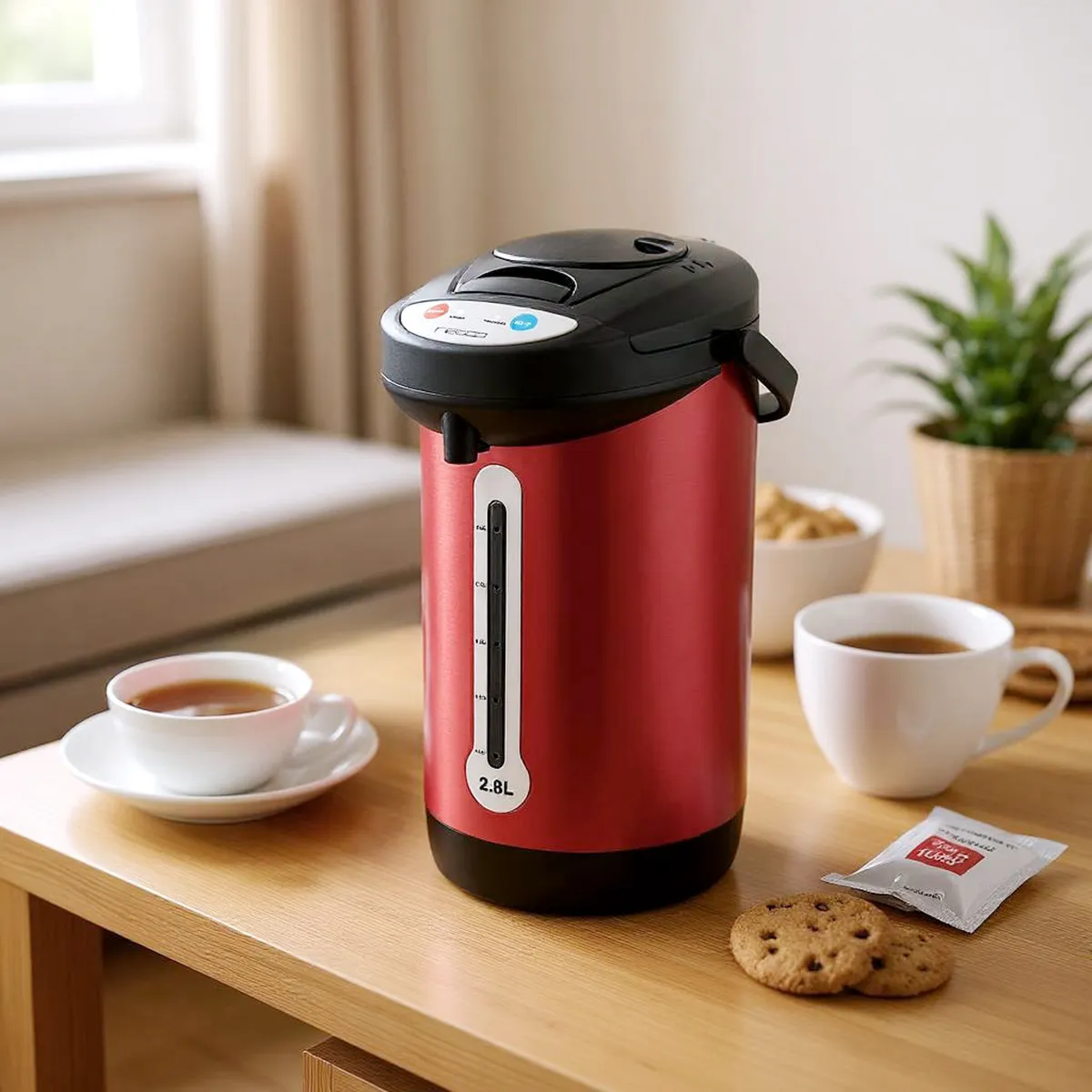 RECCO - Termo Hervidor Recco 2.8 Litros Acero Inoxidable