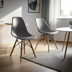 MICA - Pack 2 Sillas de Comedor Bilund Diseño Moderno