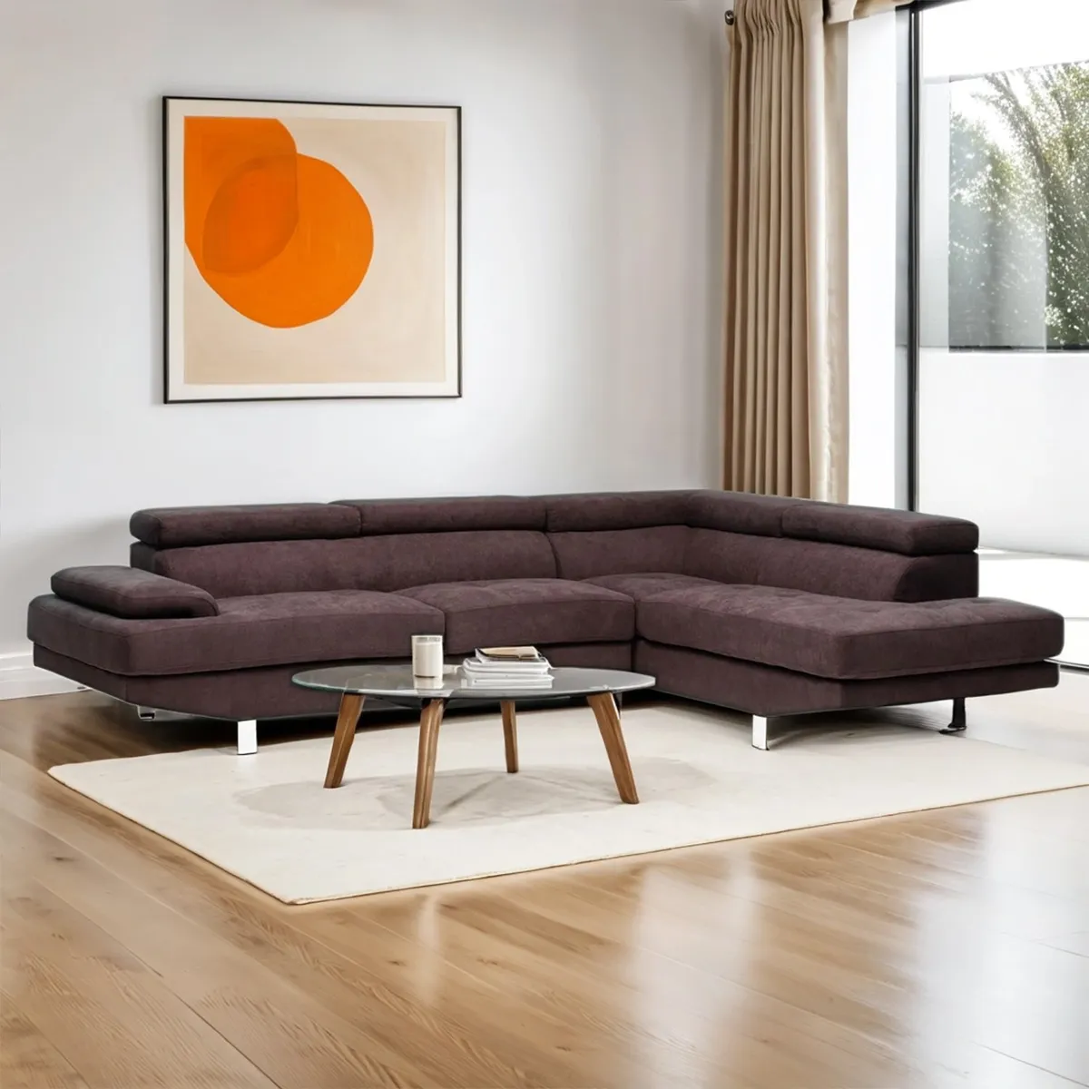 MICA - Sofá Seccional Derecho Okinawa Mica