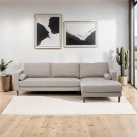 Sofá Seccional Derecho Connery 4 Cuerpos