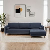 Sofá Seccional Derecho Connery 4 Cuerpos