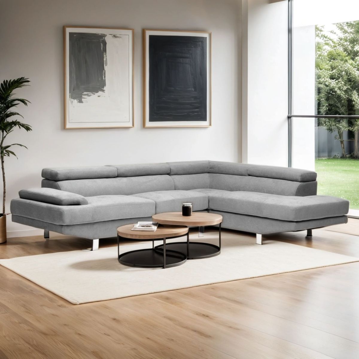 MICA - Sofá Seccional Derecho Okinawa Mica