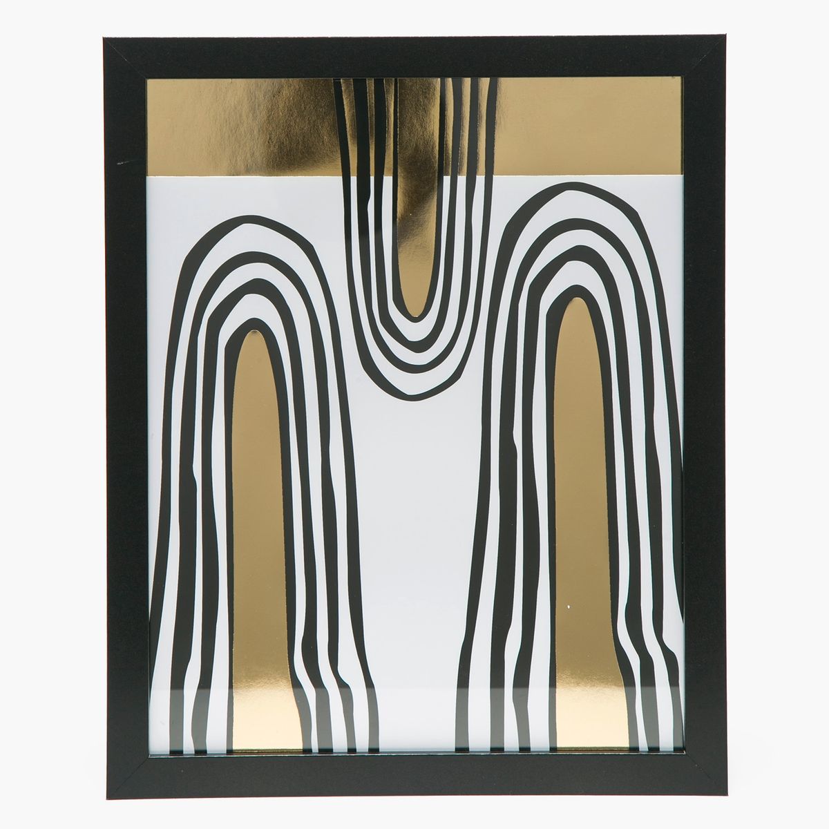 MICA - Marco de Fotos Negro Set 4 Marcos 30x30 Cm Mica