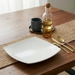 BASEMENT HOME - Plato Ensalada/Postre 20 Cm Essential Cuadrado