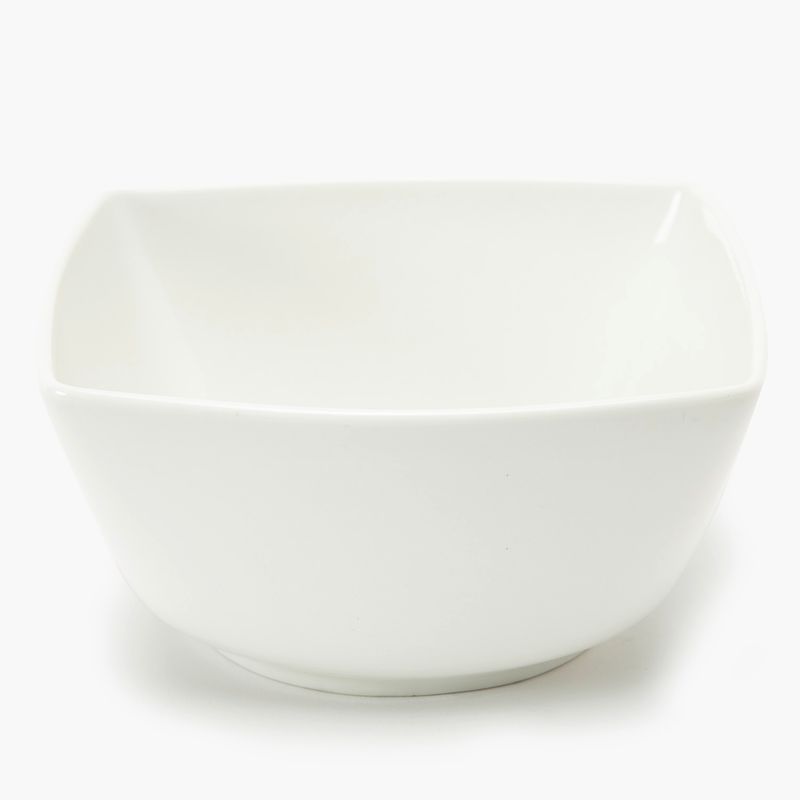 BASEMENT HOME - Bowl Basement Home Cuadrado Blanco De Porcelana 15X7 Cm