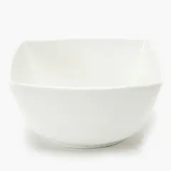 BASEMENT HOME - Bowl Cuadrado Blanco De Porcelana 15X7 Cm