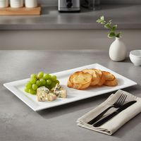 Bandeja Porcelana Cuadrada 45X28 Cm