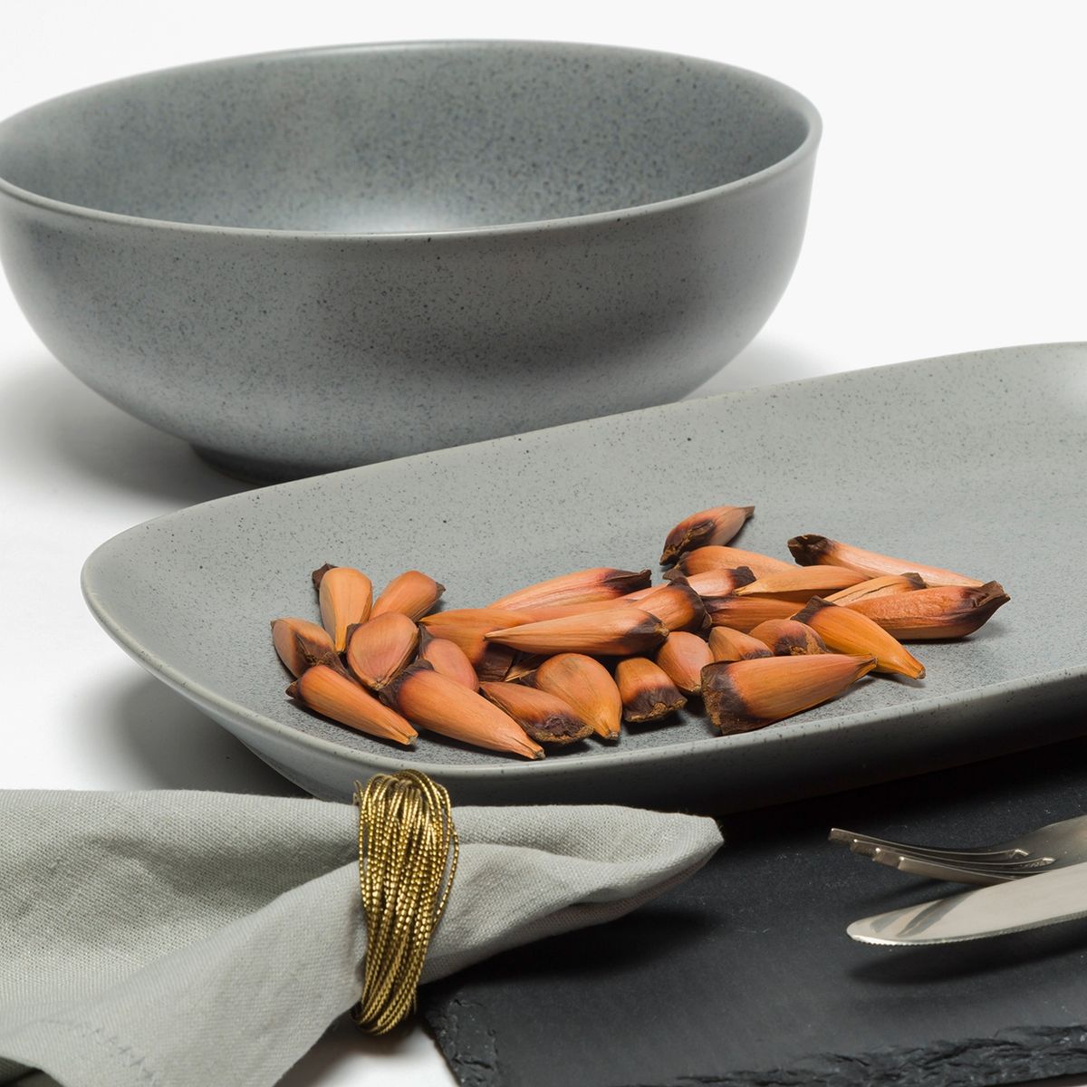 BASEMENT HOME - Fuente Basement Home Cerámica Gres Rectangular 36x23 cm