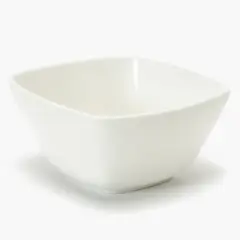 BASEMENT HOME - Bowl Cuadrado Porcelana Blanco