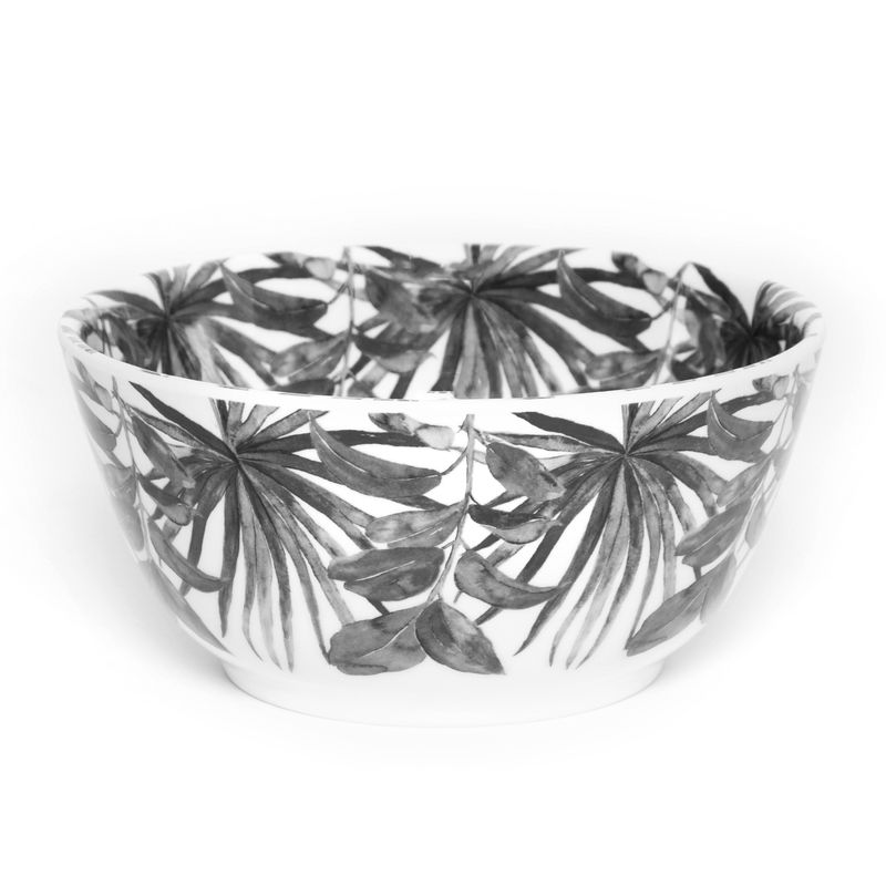BASEMENT HOME - Basement Home Bowl De Melamina Hojas Negras 15 Cm