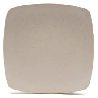 BASEMENT HOME - Plato Ensalada Cuadrado Gres Beige