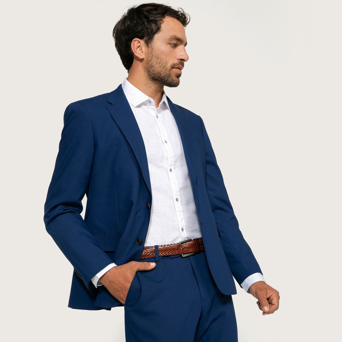 BASEMENT - Chaqueta Traje Formal Hombre Regular Fit Basement