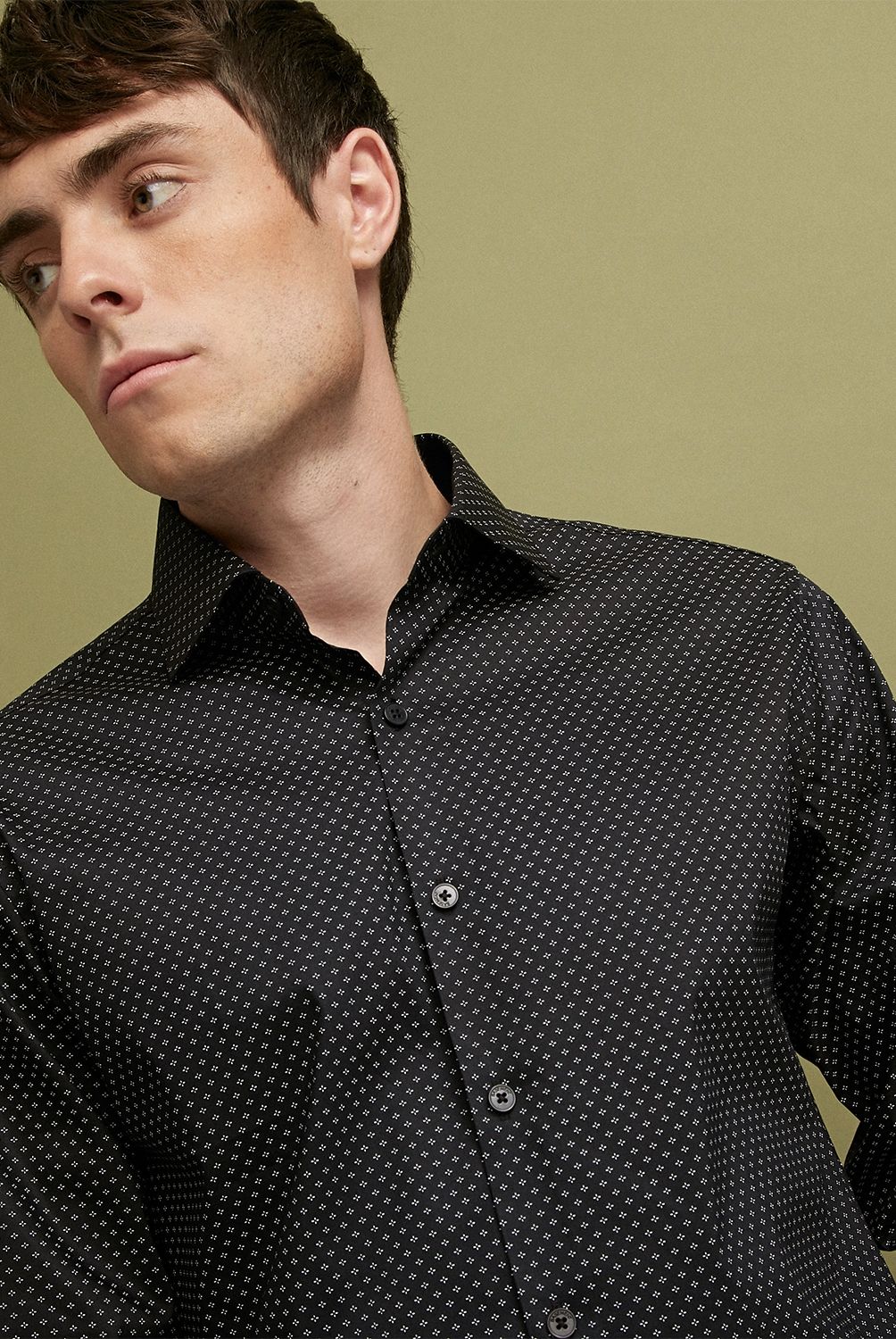 BASEMENT - Camisas De Vestir Formal Algodón Hombre Basement