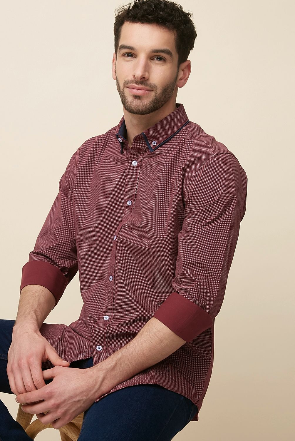 NEWPORT - Camisa De Vestir Slim Hombre Newport
