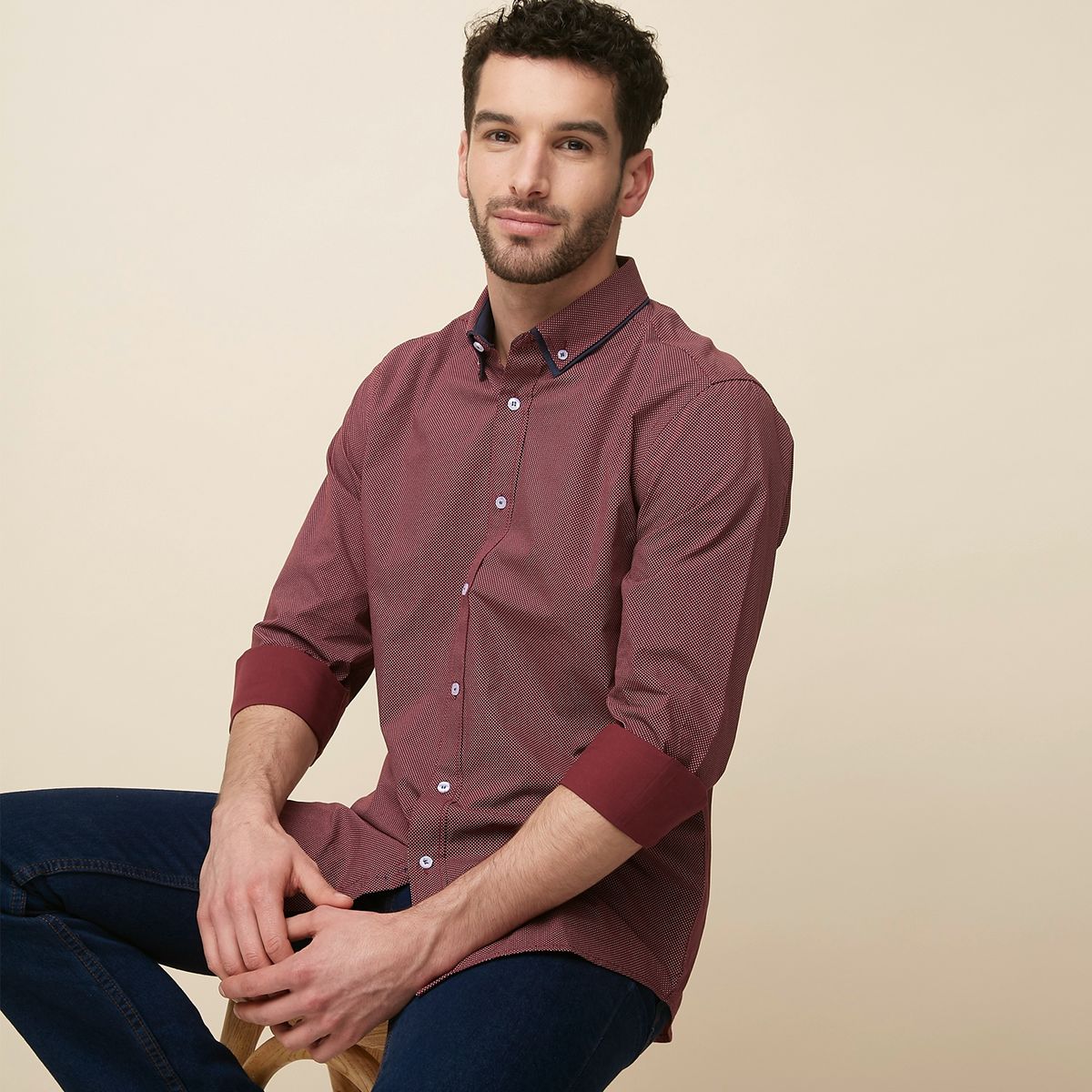 NEWPORT - Camisa De Vestir Slim Hombre Newport