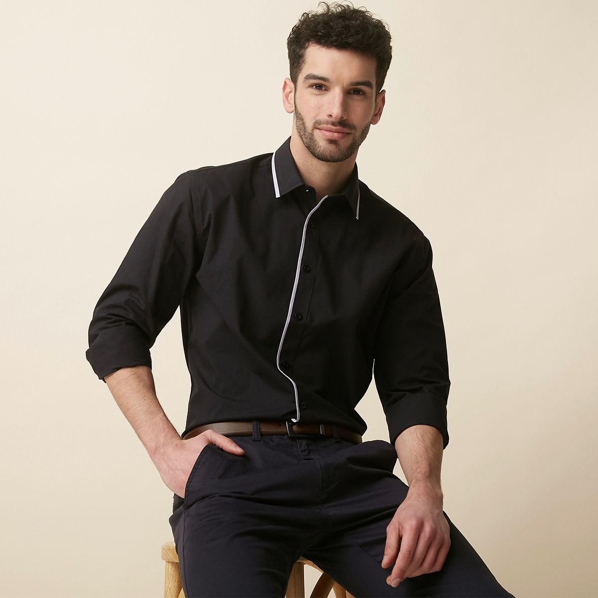 NEWPORT - Newport Camisa De Vestir Slim  Hombre